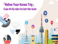 Cuộc thi kỷ niệm du lịch Hàn Quốc – Relive your Korean trip