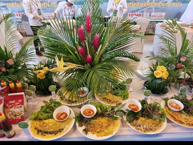 Công diễn 222 món ăn từ Dừa - Bến Tre định hướng sẽ phát triển Du lịch bằng tài nguyên thiên nhiên phối hợp nét văn hóa ẩm thực đặc sắc