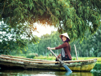 U Minh Hạ có mùa nước nổi giữa hè