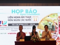 Liên hoan ẩm thực món ngon các nước 2016 diễn ra tại Công viên Lê Văn Tám