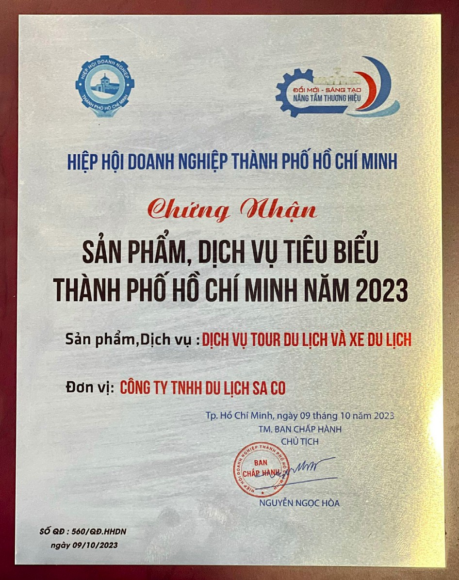 sản phẩm tiêu biểu 2023