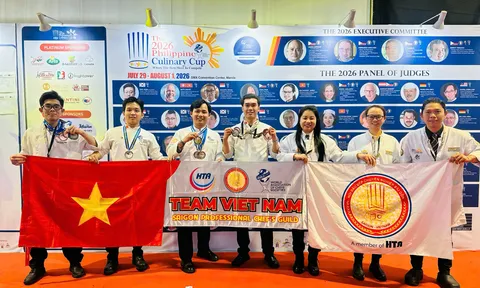 Đầu bếp Việt giành 15 huy chương tại The Philippine Culinary Cup 2026