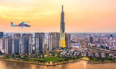 TP HCM nối lại dịch vụ du lịch bằng trực thăng