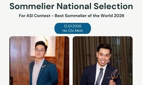 Hội Sommelier Việt Nam - Vietnam Sommelier Association (VSA) công bố đại diện Việt Nam tham dự ASI Best Sommelier of the World 2026