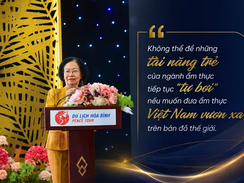 Không thể để đầu bếp trẻ "tự bơi" trên hành trình chinh phục quốc tế